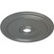 Ekena Millwork Diane Ceiling Medallion (Fits Canopies up to 6 1/4"), Hnd-Painted Silver, 24"OD x 3 5/8"ID x 1 1/4"P CM24DISLS - alternate 3